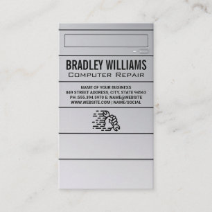 Visita Eletrônicos da CPU  chave inglesa Cartão de visi