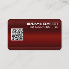 Visita Estilo de Cartão de Crédito Profissional Corporati