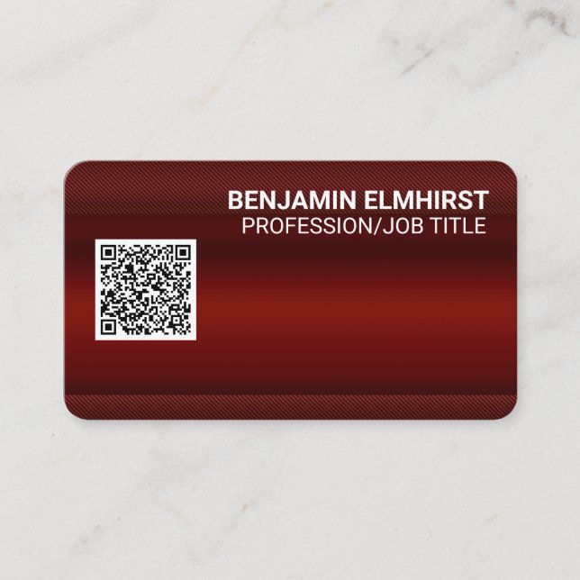 Visita Estilo de Cartão de Crédito Profissional Corporati (Frente)