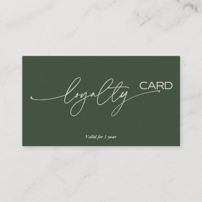 Visita Estratégia de Cartão de Fidelidade para a Retenção (Frente)