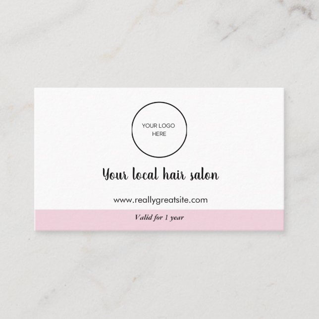 Visita Estratégia de Cartão de Fidelidade para a Retenção (Frente)