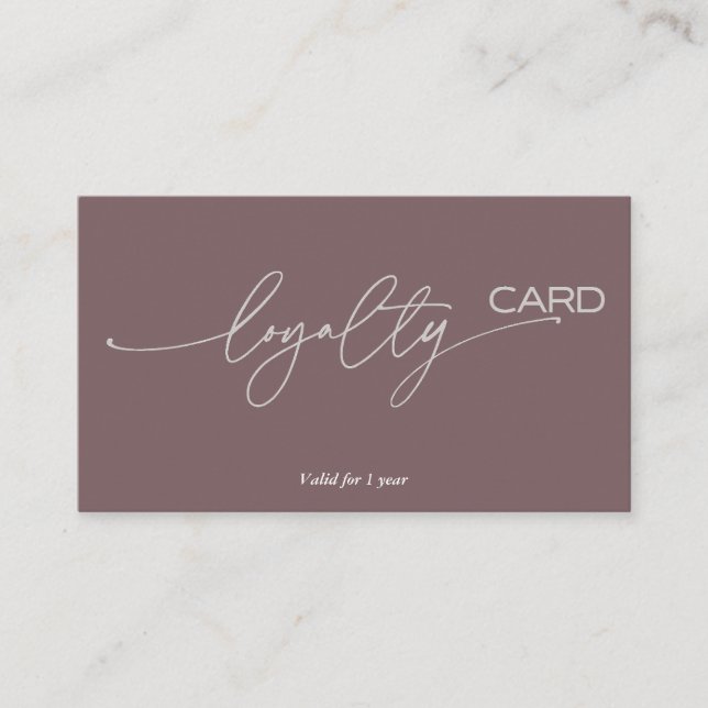 Visita Estratégia de Cartão de Fidelidade para a Retenção (Frente)