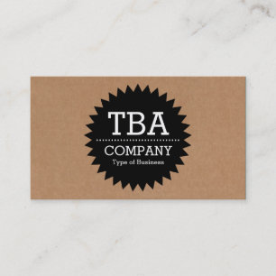 Visita Estrela de círculo preto v2 - Caixa de cartão