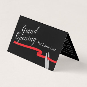 Visita Fita Vermelha, Cartão de Foto/Mapa da Cerimônia de