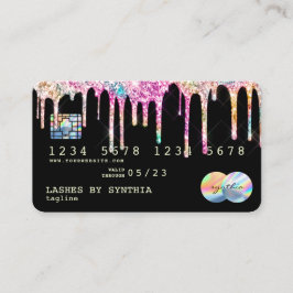 Visita Holograph Reduz Cartão de Crédito Moderno