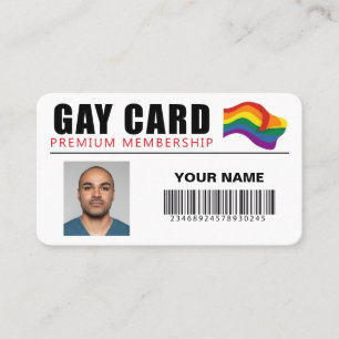 Visita Identidade de Associação Premium do Cartão Gay Per