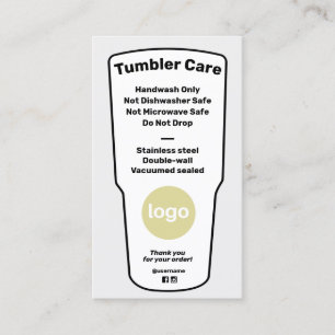 Visita Instruções para o Tumbler Care Adicionar Cartão de