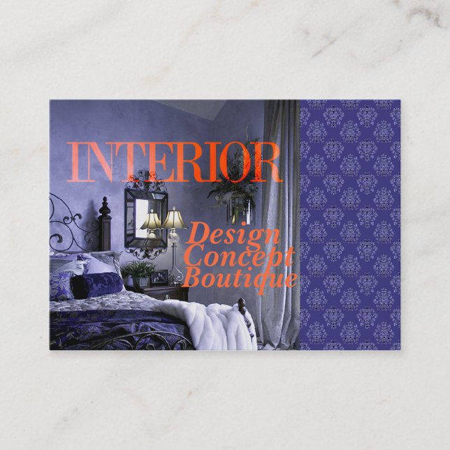 Visita INTERIOR - Cartão de Visita/Local (Frente)