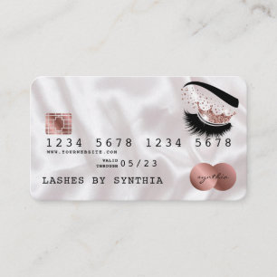 Visita Lashes longos Rosa Dourados  com cartão de crédito