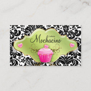 Visita limão de Cupcake de panificação Cartão de visi