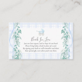 Visita Livro de Carruagems de Bebê em Lieu Inserir Cartão