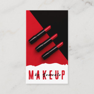 Visita Makeup PMU Microblading Henna Salon Cartão de visi