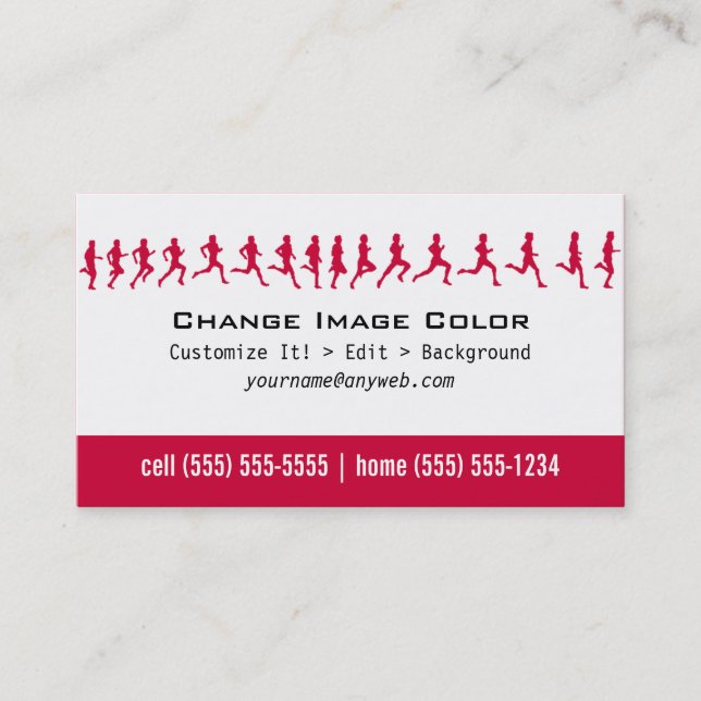 Visita Malhação - cartão de assunto pessoal (Frente)