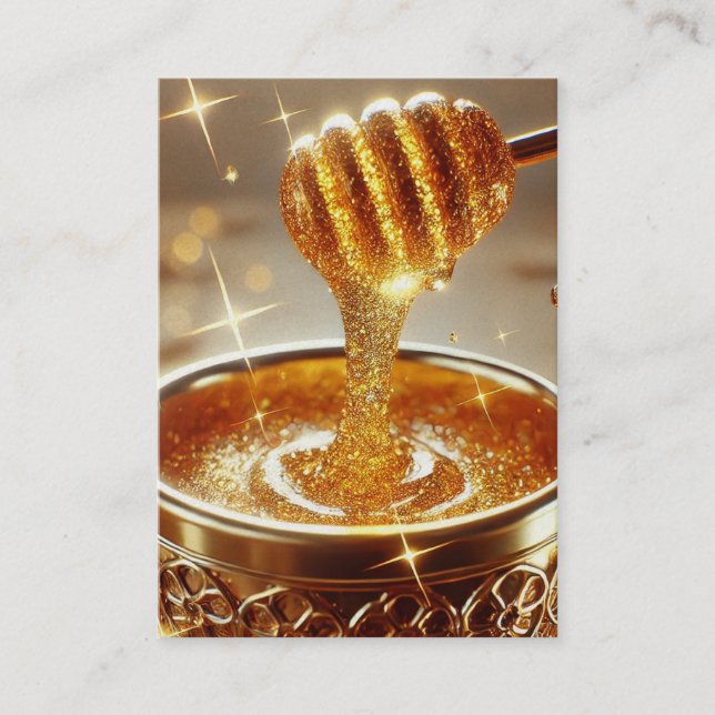 Visita Mel ouro | Caixa De Cartão Psalm 19:9-11 KJV (Frente)