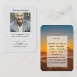 Visita Memorial fotográfico Eu sou Cartão de oração gráti