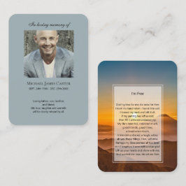 Visita Memorial fotográfico Eu sou Cartão de oração gráti