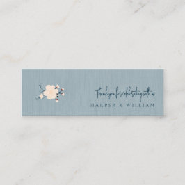 Visita Mini cartão de casamento das redes sociais japandi qr