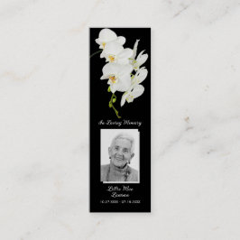 Visita Mini Cartão de Indicador de Fotografia Simples de Oraçã