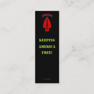 Visita Mini comando de operações especiais soc patch Cartão de