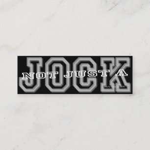 Visita Mini Jock - Cartão pessoal de mídia social