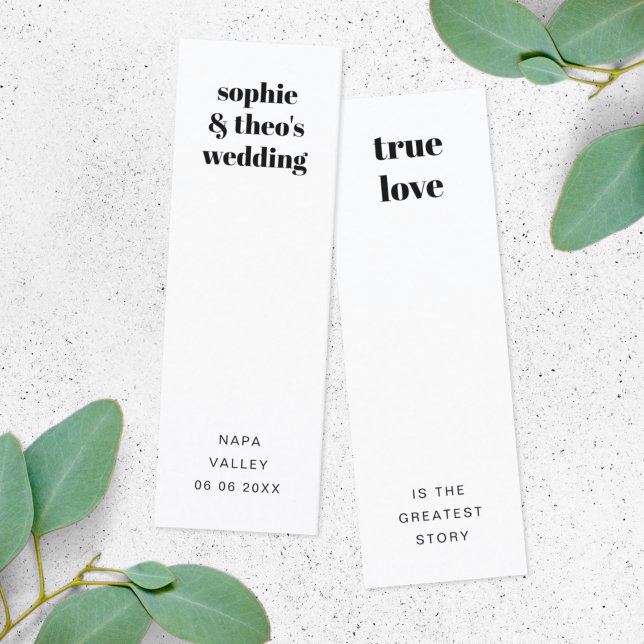 Visita Mini Retro Informal | Cartão de Favorito de Casamento (Criador carregado)