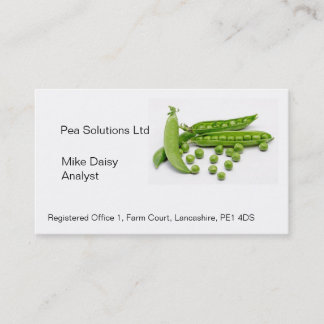 Visita modelo de cartão de negócios