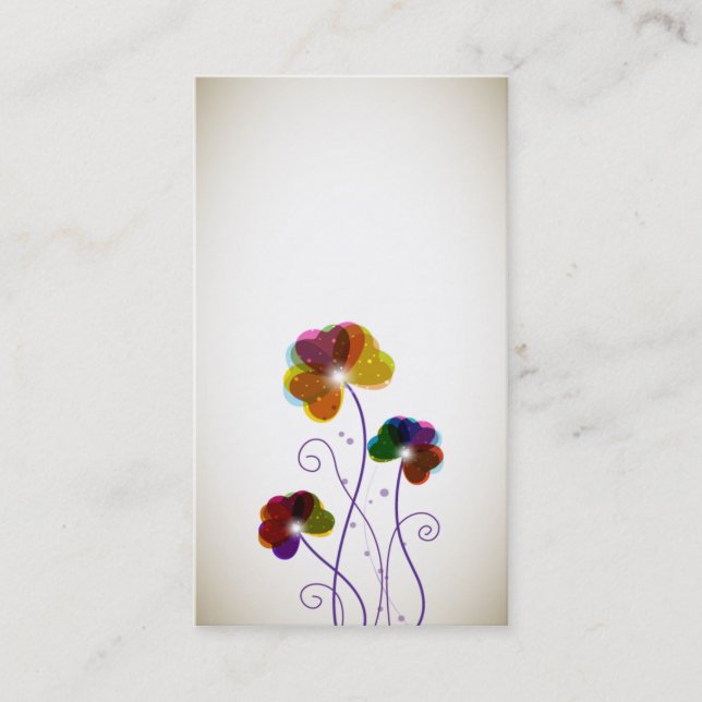 Visita Modelo de cartão de negócios a favor do meio (Frente)