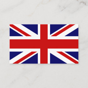 Visita Modelo de cartão de negócios britânico da bande