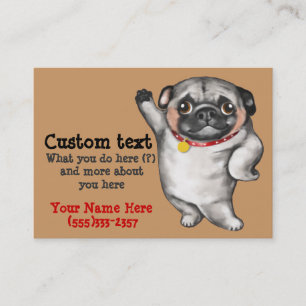 Visita Modelo de cartão de negócios chinês do PUG