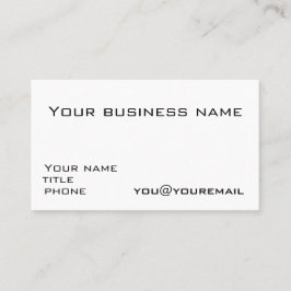 Visita Modelo de cartão de negócios com ícones sociais