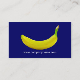 Visita Modelo de cartão de negócios da banana