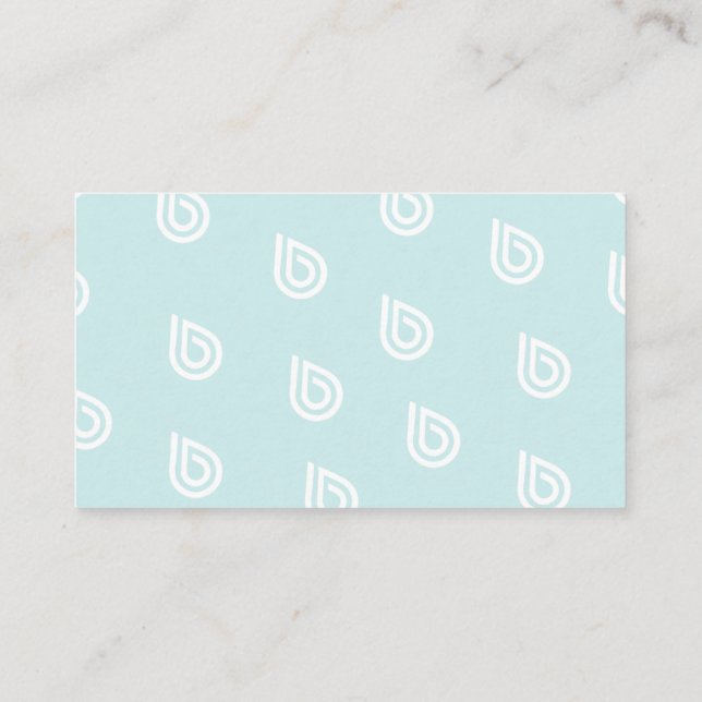 Visita Modelo de cartão de negócios de Enfermeiro Registr (Verso)