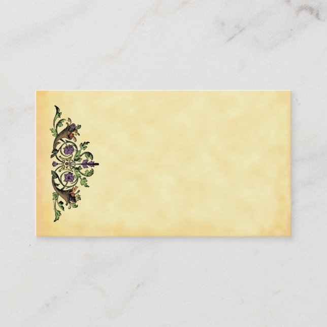 Visita Modelo de cartão de negócios de Harvest Cornucopia (Frente)