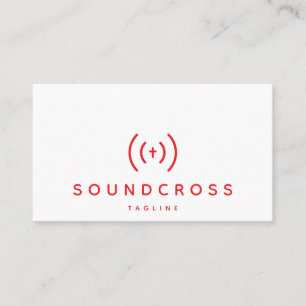 Visita Modelo de cartão de negócios de logotipo Cross & S
