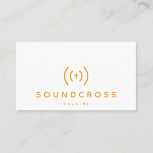Visita Modelo de cartão de negócios de logotipo Cross & S