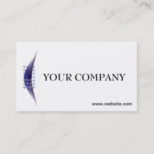 Visita Modelo de cartão de negócios de logotipo simples g