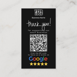 Visita Modelo de cartão de negócios de Revisão do Google