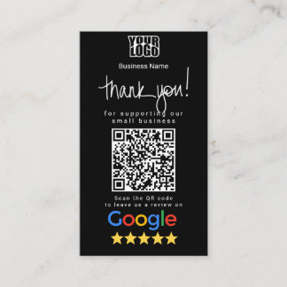 Visita Modelo de cartão de negócios de Revisão do Google