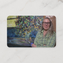 Visita Modelo de cartão de negócios do artista