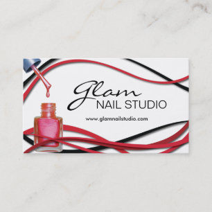 Visita Modelo de cartão de negócios do salão de beleza
