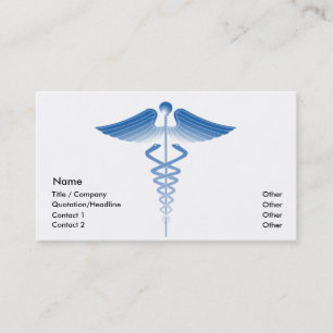 Visita Modelo de cartão de negócios médico II