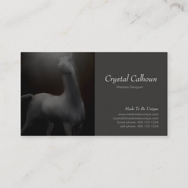 Visita Modelo de cartão de negócios - obscuridade de (Frente)