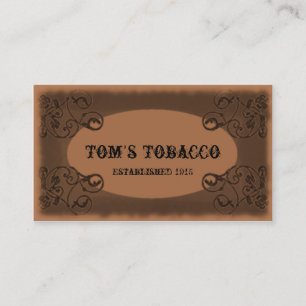 Visita Modelo de cartão de negócios ocidental velho do