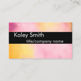 Visita modelo de cartão de negócios personalizado de core