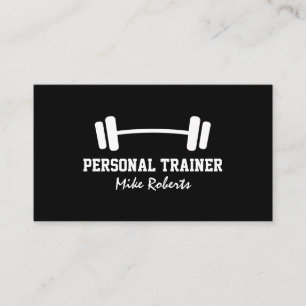 Visita Modelo de cartão de negócios pessoal do dumbbell