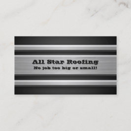 Visita Modelo de cartão de negócios Silver Metal Genérico