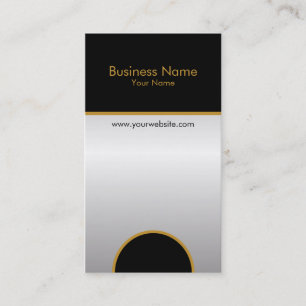 Visita Modelo de cartão de negócios vertical à moda