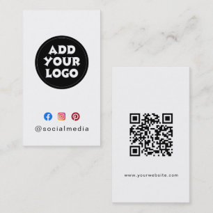 Visita Modern cartão de contato com logotipo personalizad