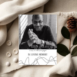 Visita Moderno | Elegante | Guarda-costas | Cartão de Ora