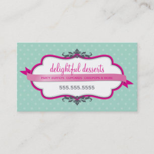 Visita na moda cor-de-rosa pálido, cartão de visita,